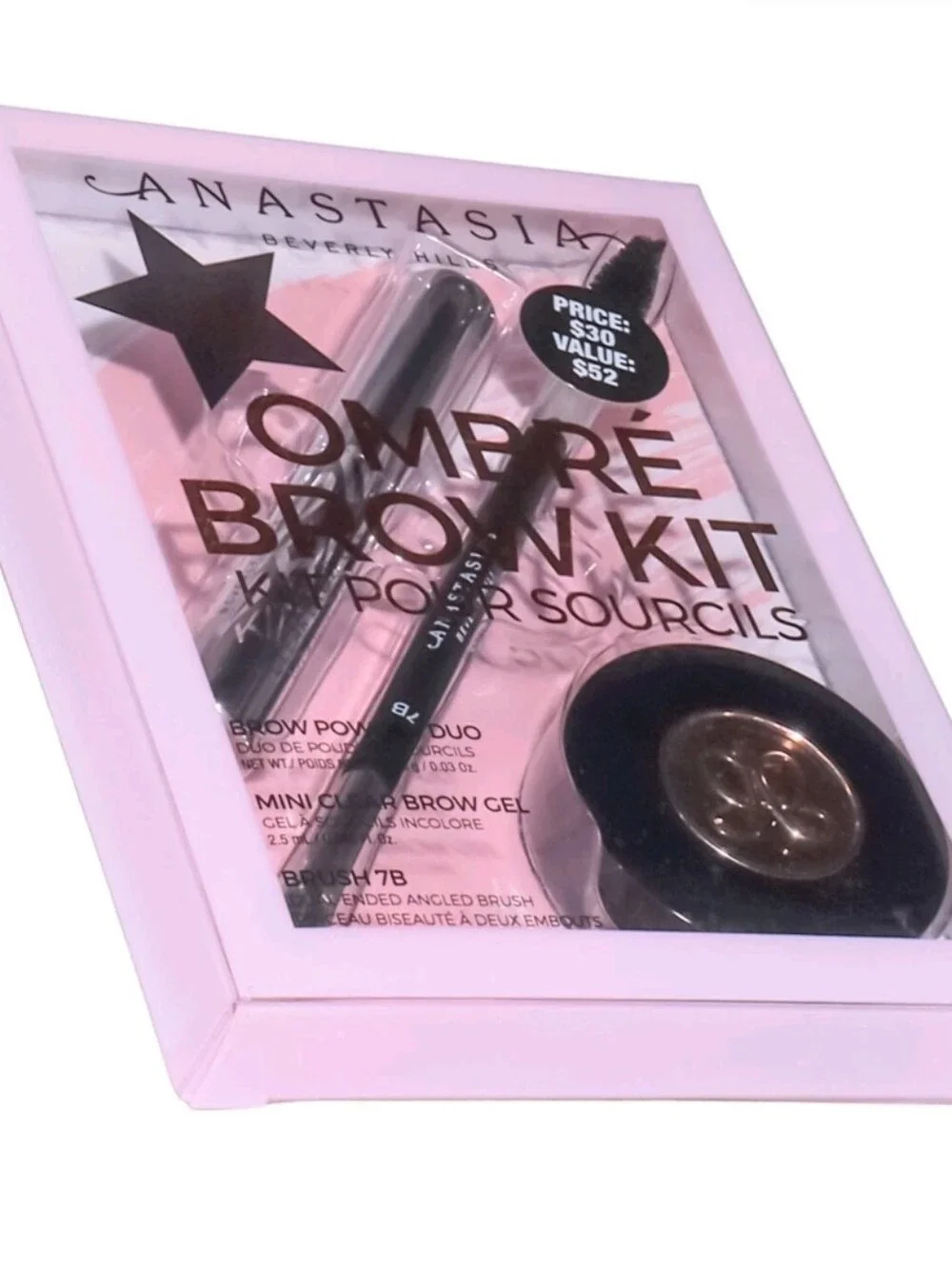 Anastasia Beverly Hills EBONY Ombre Brow Kit NIB!